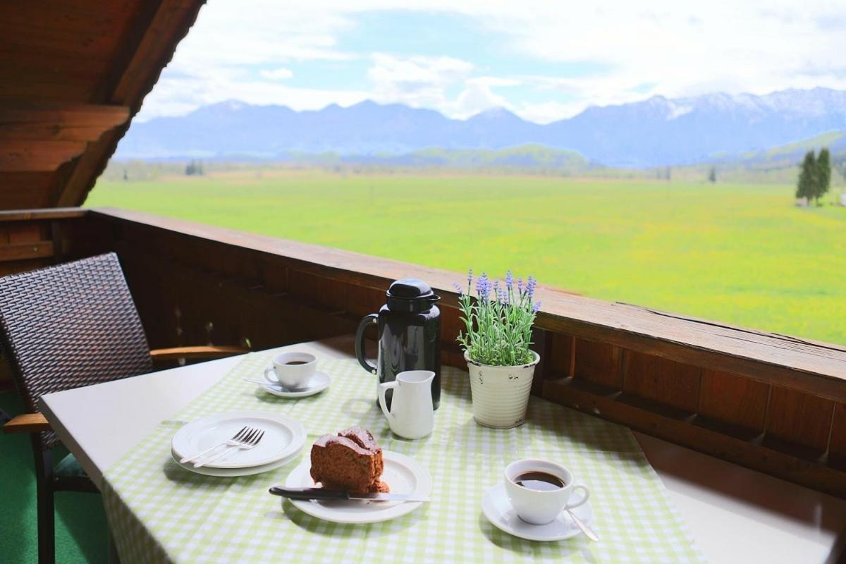 Gaestehaus Cafe Habersetzer Schwaigen Bagian luar foto